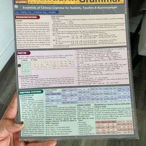 Quick Study Academic Mandarin